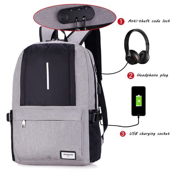 usb charge anti theft backpack for men casual lapmens backpacfashion travel duffel school bags bagpack sac a dos
usb charge anti theft backpack for men casual lapmens backpacfashion travel duffel school bags bagpack sac a dos