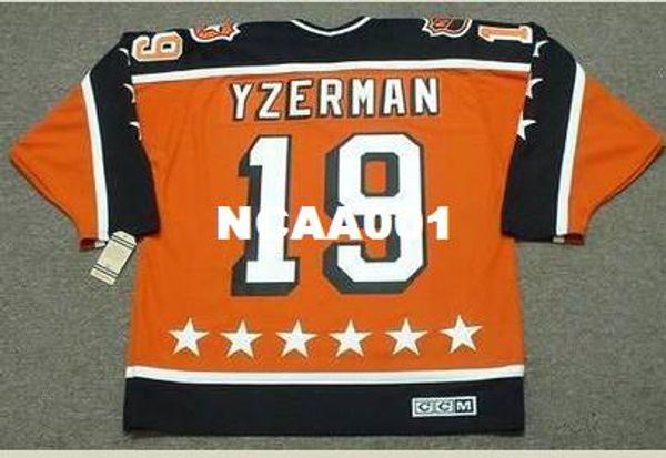 men #19 steve yzerman 1984 campbell "all star" ccm vintage retro hockey jersey or custom any name or number retro jersey, Black;red
men #19 steve yzerman 1984 campbell "all star" ccm vintage retro hockey jersey or custom any name or number retro jersey, Black;red