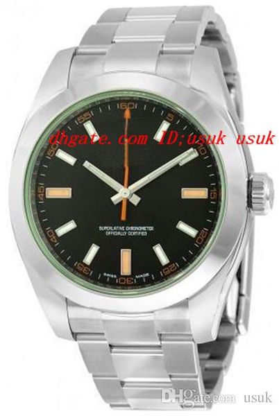 luxury wristwatch stainless steel bracelet 116400 40mm white/blue/blac orange dial band perfect sapphire automatic mens men's watch wat, Slivery;brown
luxury wristwatch stainless steel bracelet 116400 40mm white/blue/blac orange dial band perfect sapphire automatic mens men's watch wat, Slivery;brown