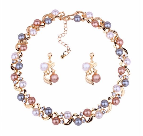 pretty necklaces earring set girls/ladies fake pearl gold silver tone jewelry sets, Golden;silver
pretty necklaces earring set girls/ladies fake pearl gold silver tone jewelry sets, Golden;silver