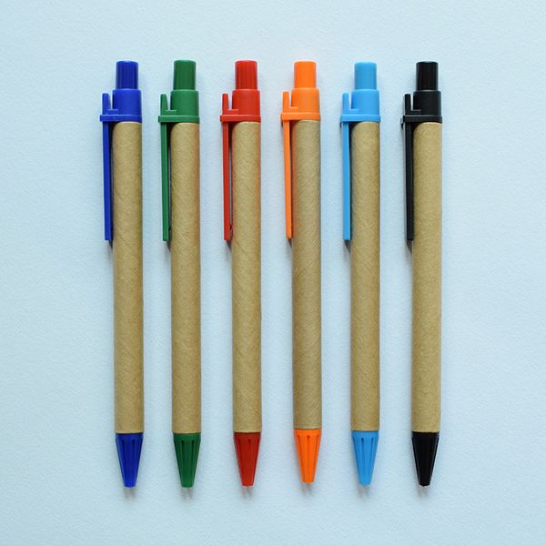 can printing logo e-friendly creative minimalist green kraft paper tube gel pen signature pen office school supplies, Blue;orange
can printing logo e-friendly creative minimalist green kraft paper tube gel pen signature pen office school supplies, Blue;orange