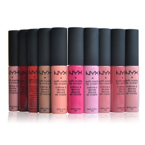 Hot Sale !!! NYX Soft Matte Lip Cream LipGloss Lipstick Vintage Long Lasting NYX Lip Gloss 15g 12 colors
Hot Sale !!! NYX Soft Matte Lip Cream LipGloss Lipstick Vintage Long Lasting NYX Lip Gloss 15g 12 colors