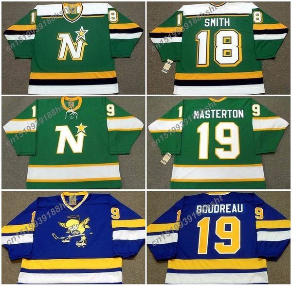 19 bruce boudreau 19 bill masterton 18 bobby smith minnesota fighting saints 1975 wha hockey jersey, Black;red
19 bruce boudreau 19 bill masterton 18 bobby smith minnesota fighting saints 1975 wha hockey jersey, Black;red