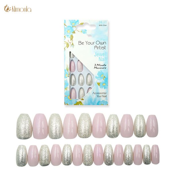 24pcs/set gold and pink fake nails pretty glitter decal full cove finger nails artificial false faux nail with glue, Red;gold
24pcs/set gold and pink fake nails pretty glitter decal full cove finger nails artificial false faux nail with glue, Red;gold