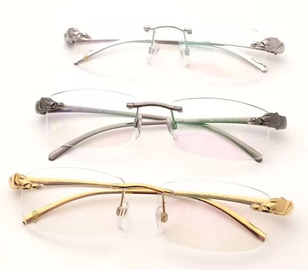 wholesale new fashion designer optical glasses retro metal rimless frame transparent lens vintage classic clear eyewear, Silver
wholesale new fashion designer optical glasses retro metal rimless frame transparent lens vintage classic clear eyewear, Silver