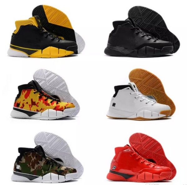 2018 New kobe 1 Protro ZK1 Black Gold Red Thomas Camouflage Green Gum Basketball Shoes for Men KB One 1s Sports Trainers Sneakers Size 40-46
2018 New kobe 1 Protro ZK1 Black Gold Red Thomas Camouflage Green Gum Basketball Shoes for Men KB One 1s Sports Trainers Sneakers Size 40-46