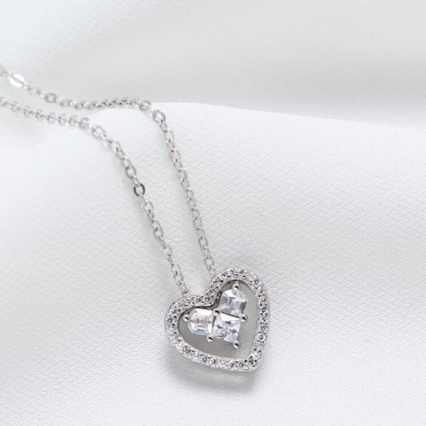 jewelry s925 sterlng silver necklace for women heart zircon pedant necklace fashion of shipping
jewelry s925 sterlng silver necklace for women heart zircon pedant necklace fashion of shipping