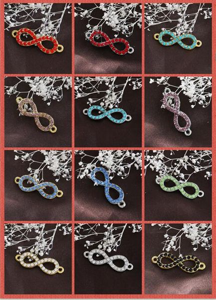 33x11mm 100pcs gold silvery crystal metal infinity / eight 8 connector charm beads diy accessories making bracelet, Silver
33x11mm 100pcs gold silvery crystal metal infinity / eight 8 connector charm beads diy accessories making bracelet, Silver