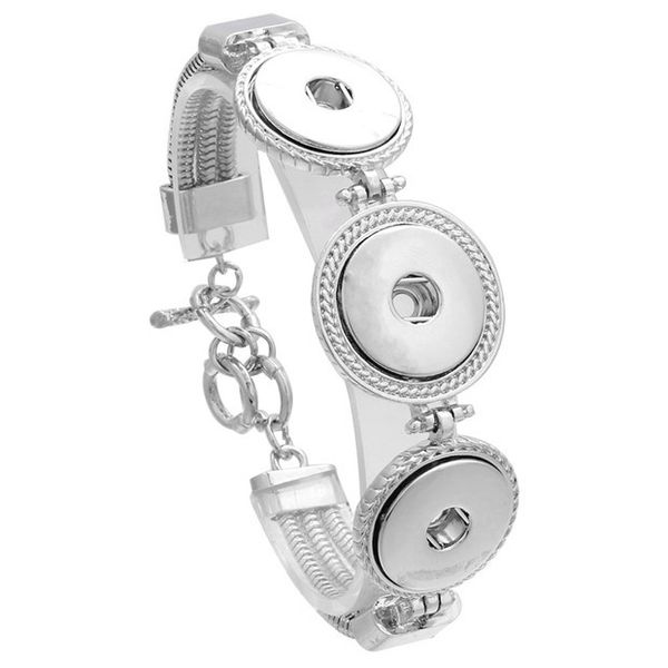 noosa chunks metal three buttons 18mm snap button bracelet for women snap button jewelry, Golden;silver
noosa chunks metal three buttons 18mm snap button bracelet for women snap button jewelry, Golden;silver