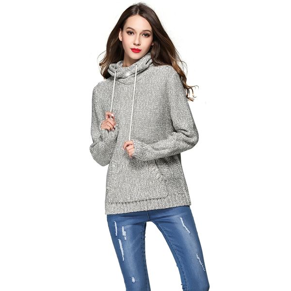 kenancy high neck hooded casual women sweater knitting long sleevess sweater women pullover knitted warm coat pull femme, White;black
kenancy high neck hooded casual women sweater knitting long sleevess sweater women pullover knitted warm coat pull femme, White;black