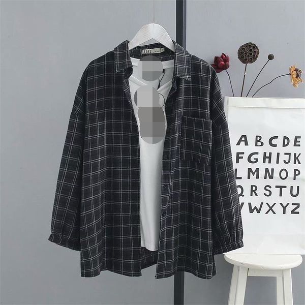 plus size turn-down collar long sleeve cotton linen blouses women 2018 black & dark blue & red plaid shirt autumn ladies, White
plus size turn-down collar long sleeve cotton linen blouses women 2018 black & dark blue & red plaid shirt autumn ladies, White