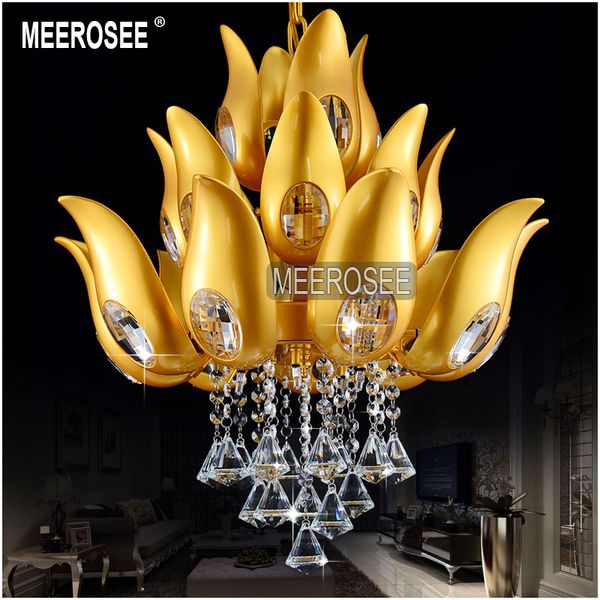 floral design gold crystal chandelier light / lamp/ lighting fixture gold color light for lobby, foyer, staircase md15170
floral design gold crystal chandelier light / lamp/ lighting fixture gold color light for lobby, foyer, staircase md15170