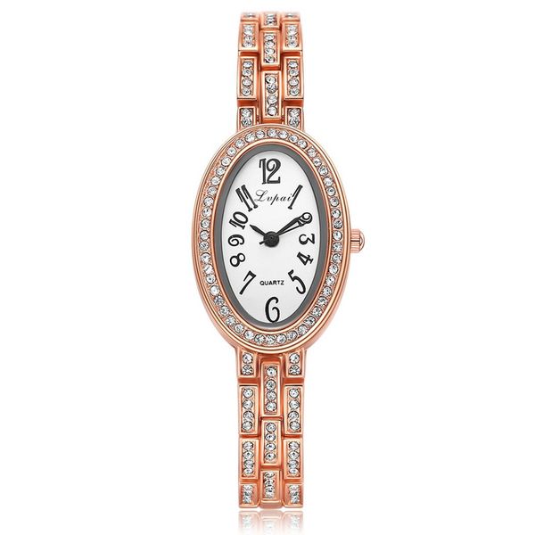 women quartz watches rainstone slim ellipse bracelet watches ladies casual dress wristwatch small round quartz watch simple, Slivery;brown
women quartz watches rainstone slim ellipse bracelet watches ladies casual dress wristwatch small round quartz watch simple, Slivery;brown