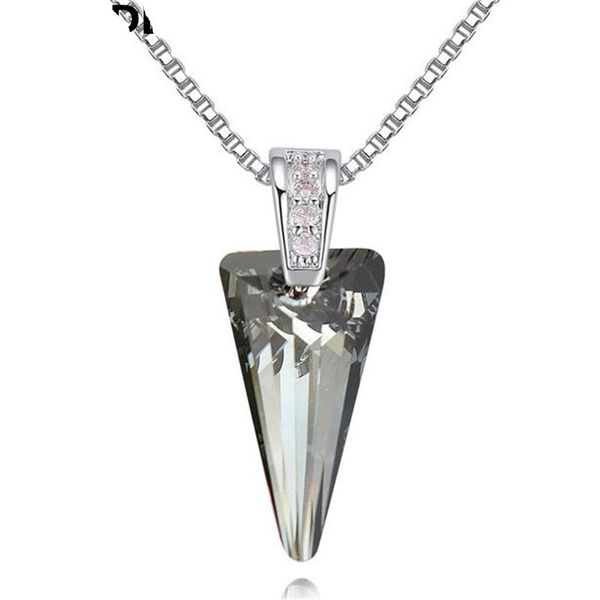 classic geometric shaped necklaces pendants crystal from swarovski elements women necklace gift for birthday wedding white gold plated 25251, Silver
classic geometric shaped necklaces pendants crystal from swarovski elements women necklace gift for birthday wedding white gold plated 25251, Silver