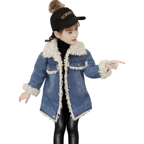 rlyaeiz new winter jackets for girls 2018 children coat thicken fleece warm girl's fashion fur collar mid-long parka overcoat, Blue;gray
rlyaeiz new winter jackets for girls 2018 children coat thicken fleece warm girl's fashion fur collar mid-long parka overcoat, Blue;gray