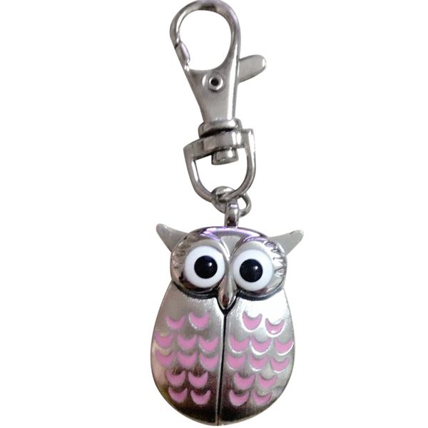2018 new vintage charm cute owl shapes alloy quart round pocket watch keychain #0710, Slivery;golden
2018 new vintage charm cute owl shapes alloy quart round pocket watch keychain #0710, Slivery;golden