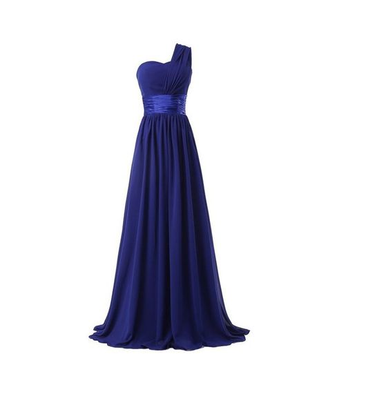2018 royal blue one-shoulder a-line long prom dresses with chiffon plus size party dresses formal gowns vestido de festa bp15, Black
2018 royal blue one-shoulder a-line long prom dresses with chiffon plus size party dresses formal gowns vestido de festa bp15, Black