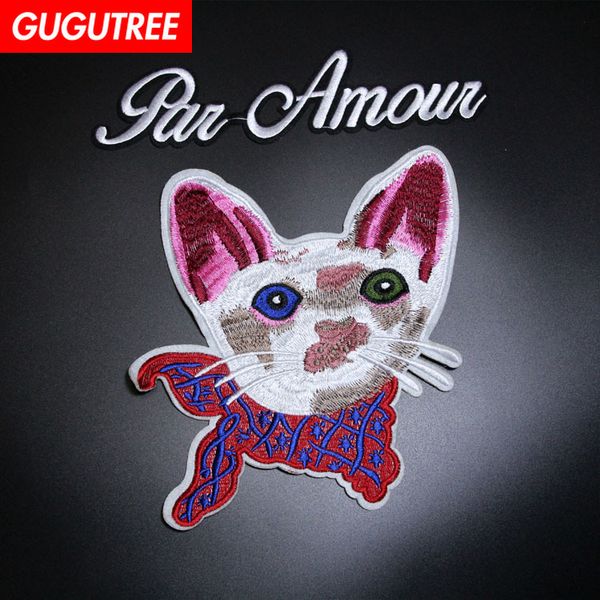 gugutree один комплект 2шт вышивка большие кошки патчи мультфильм патчи значки аппликация патчи для одежды bp-6, Black
gugutree один комплект 2шт вышивка большие кошки патчи мультфильм патчи значки аппликация патчи для одежды bp-6, Black