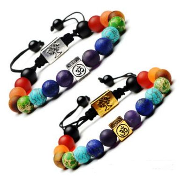 silver gold tree of life natural stone 7 yoga chakra bracelet bangle cuffs buddha fashion jewelry for women men gift, Black
silver gold tree of life natural stone 7 yoga chakra bracelet bangle cuffs buddha fashion jewelry for women men gift, Black