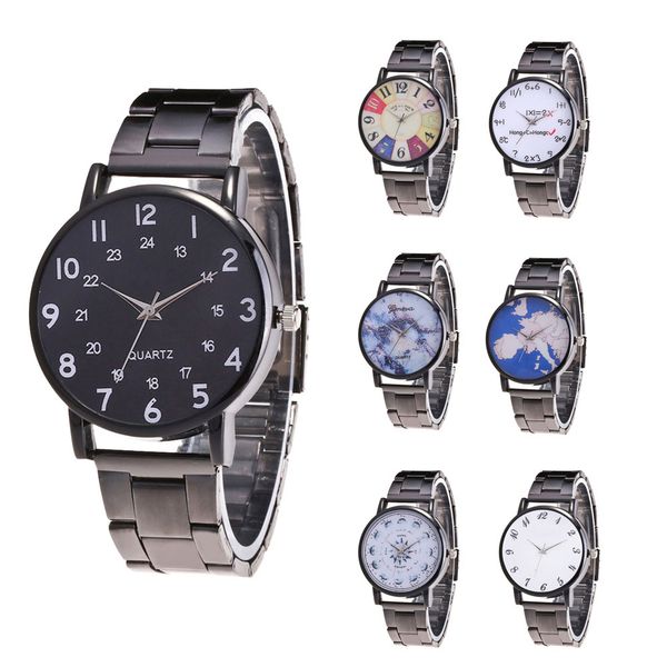 gofuly new luxury men's simple stainless steel quartz analog date round wrist watch sport buckle watches gifts relojes hombre, Slivery;brown
gofuly new luxury men's simple stainless steel quartz analog date round wrist watch sport buckle watches gifts relojes hombre, Slivery;brown