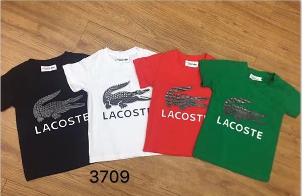 Children's short-sleeved T-shirt letters children's clothing jacket summer animal print cotton fashion explosion models bottoming shirt 3709
Children's short-sleeved T-shirt letters children's clothing jacket summer animal print cotton fashion explosion models bottoming shirt 3709
