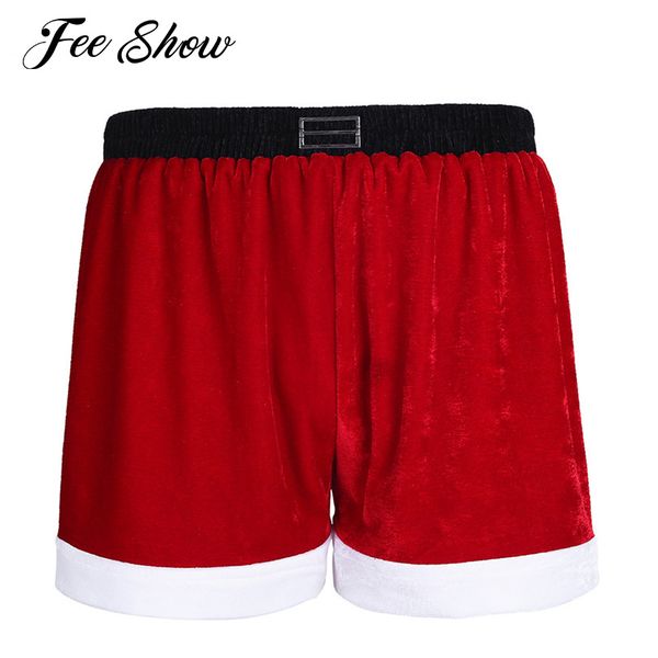 red mens flannel christmas santa claus costume stretchy holiday boxer shorts men's christmas comfortable boxer shorts underpants, Black;white
red mens flannel christmas santa claus costume stretchy holiday boxer shorts men's christmas comfortable boxer shorts underpants, Black;white