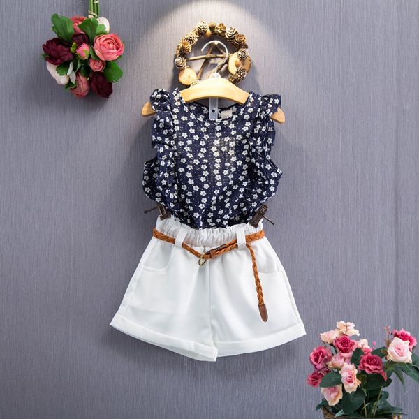 floral sleeveless girls t-shirt + shorts set baby girl summer clothes toddler girl clothes suits kids streetwear for 3-7t shorts, White
floral sleeveless girls t-shirt + shorts set baby girl summer clothes toddler girl clothes suits kids streetwear for 3-7t shorts, White