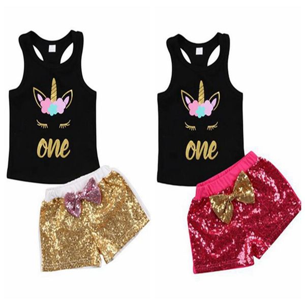 toddler kids baby girl unicorn clothes set cartoon vest t shirt sequins bow shorts outfits birthday costume for girls, White
toddler kids baby girl unicorn clothes set cartoon vest t shirt sequins bow shorts outfits birthday costume for girls, White