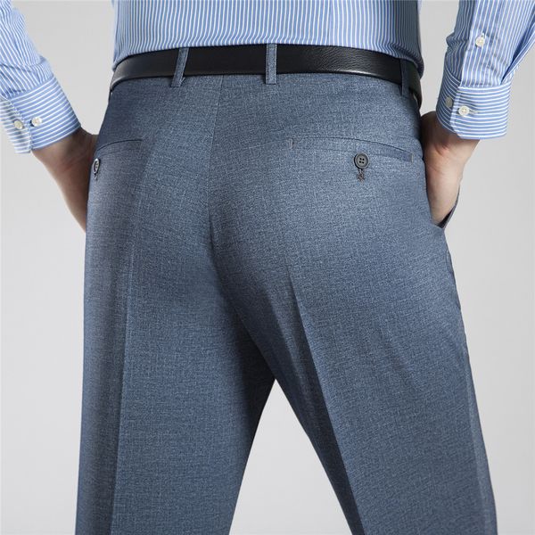 mu yuan yang men's clothing 2018 new summer casual cotton trousers big size mens suit pants straight long work trousers 42 44, White;black
mu yuan yang men's clothing 2018 new summer casual cotton trousers big size mens suit pants straight long work trousers 42 44, White;black