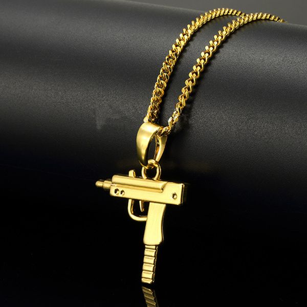 fashion men boys charms pistol pendant necklaces for 60cm chain punk rock micro hip hop men jewelry choker necklaces gold color, Silver
fashion men boys charms pistol pendant necklaces for 60cm chain punk rock micro hip hop men jewelry choker necklaces gold color, Silver