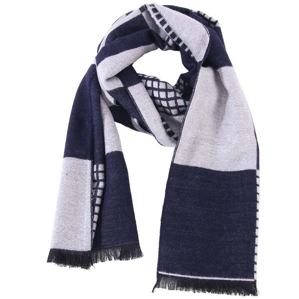 2018 winter fashion new men's and women's casual boutique imitation cashmere scarf / couples temperament plaid scarf, Blue;gray
2018 winter fashion new men's and women's casual boutique imitation cashmere scarf / couples temperament plaid scarf, Blue;gray