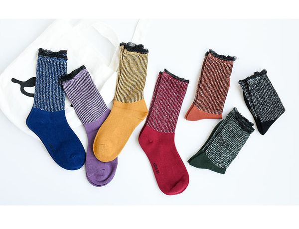 autumn and winter new cotton children silver onion pile socks fashion retro lace children's socks korean girls in the tube socks, Pink;yellow
autumn and winter new cotton children silver onion pile socks fashion retro lace children's socks korean girls in the tube socks, Pink;yellow