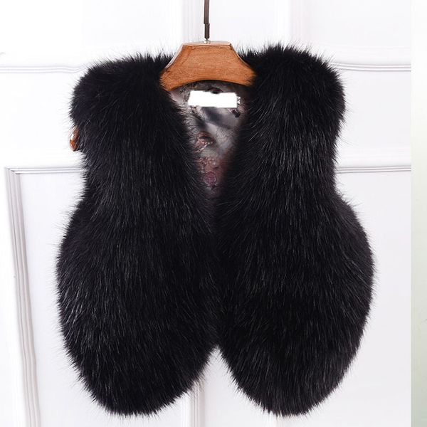 2018 new fashion faux fur coat winter coat women short fur gilet womens jacket vest for ladies outerwear nw996, Black
2018 new fashion faux fur coat winter coat women short fur gilet womens jacket vest for ladies outerwear nw996, Black