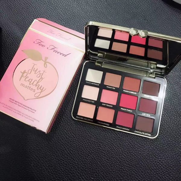 New brand eyeshadow Makeup Eyes too faced Just Peachy Mattes Eye Shadow Palette 12 Colors Eyeshadow Velvet Matte Palette free shipping
New brand eyeshadow Makeup Eyes too faced Just Peachy Mattes Eye Shadow Palette 12 Colors Eyeshadow Velvet Matte Palette free shipping