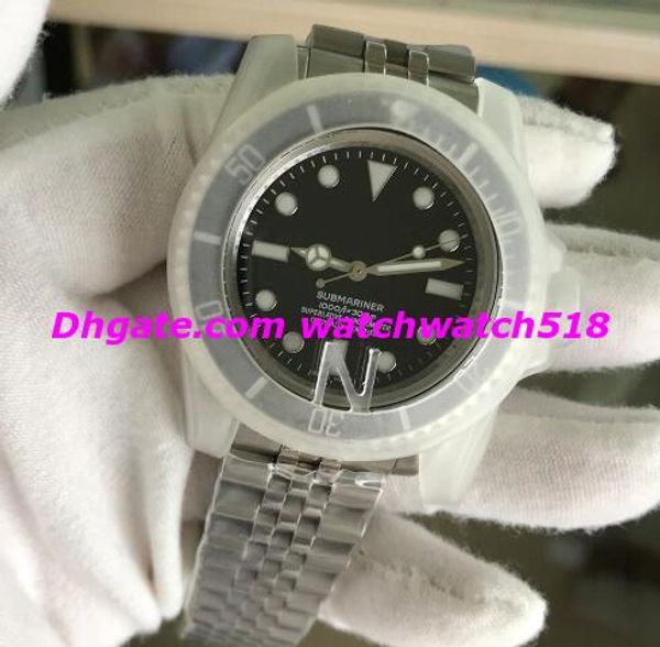 luxury watch mens watch asia 2813 automatic movement ceramic bezel 40mm 114060 sapphire no date waterproof 50m, Slivery;brown
luxury watch mens watch asia 2813 automatic movement ceramic bezel 40mm 114060 sapphire no date waterproof 50m, Slivery;brown