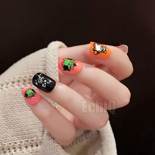 bright jump color cute cartoon pattern fake nail pink orange yellow purple false nails full cover tips, Red;gold
bright jump color cute cartoon pattern fake nail pink orange yellow purple false nails full cover tips, Red;gold