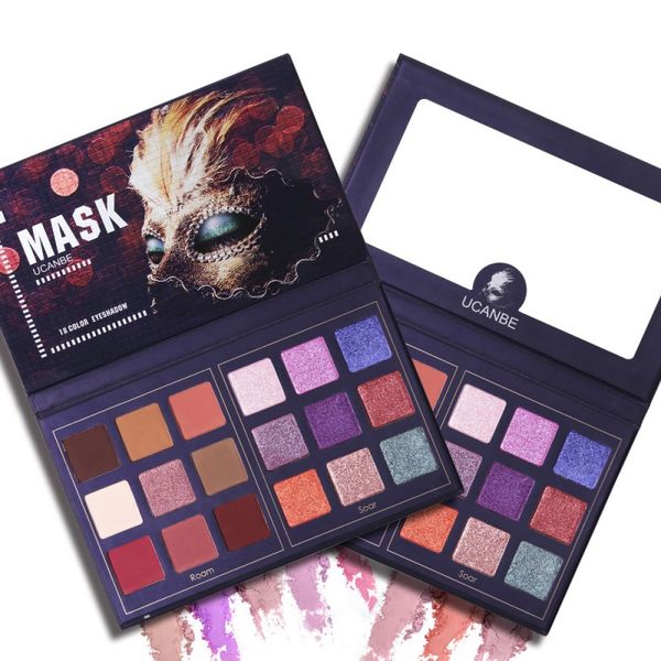 shimmer matte eyeshadow makeup palette 18 colors glitter pigmented eye shadow sombras long lasting cosmetics
shimmer matte eyeshadow makeup palette 18 colors glitter pigmented eye shadow sombras long lasting cosmetics