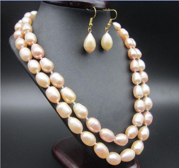 huge 11x13mm south sea gold pink pearl necklace 36"earring 14k, Silver
huge 11x13mm south sea gold pink pearl necklace 36"earring 14k, Silver
