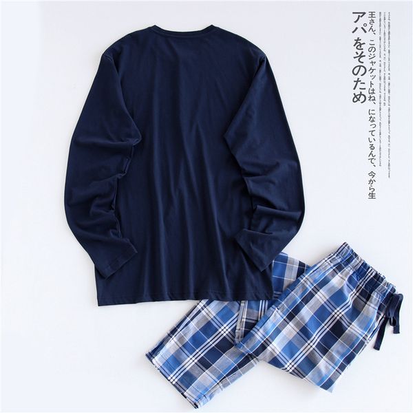 simple pyjamas men cotton autumn pajama set men trousers pijamas long-sleeve korean sleepwear night suit wholesale, Black;brown
simple pyjamas men cotton autumn pajama set men trousers pijamas long-sleeve korean sleepwear night suit wholesale, Black;brown