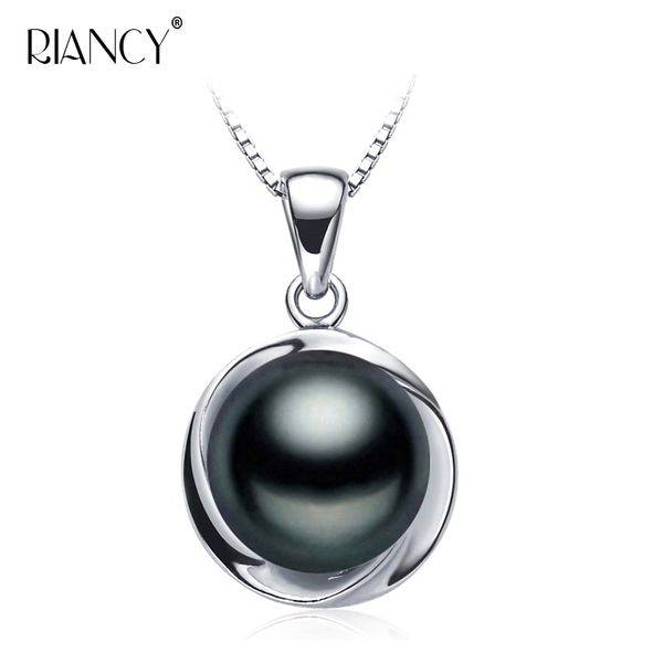 fashion natural black pearl pendant necklace for women elegant freshwater pearl pendants 925 sterling silver jewelry
fashion natural black pearl pendant necklace for women elegant freshwater pearl pendants 925 sterling silver jewelry