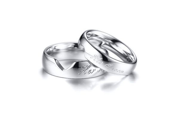 2019 stainless steel hollow love stitching ring female men silver her king his queen couple ring jewelry anel anillos
2019 stainless steel hollow love stitching ring female men silver her king his queen couple ring jewelry anel anillos