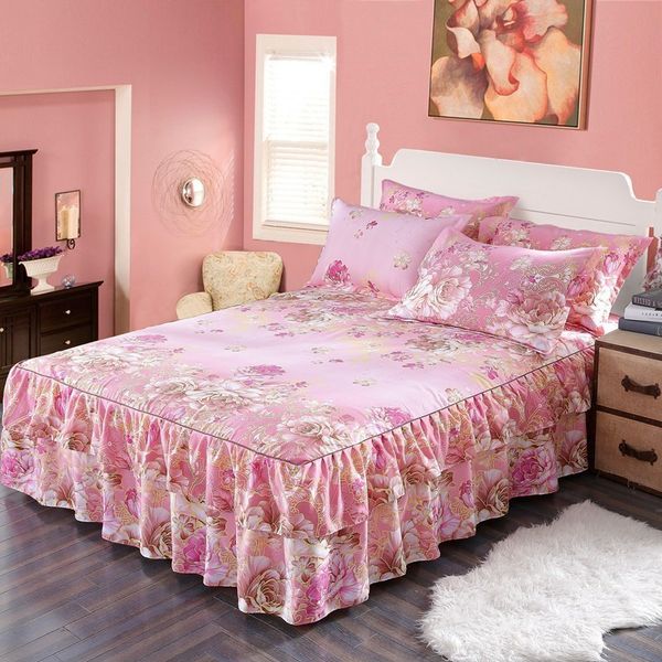 jeefttby korean plant flower pattern decoration fit bed skirt bedding set 3pcs large bed linen cover pillowcase home 31
jeefttby korean plant flower pattern decoration fit bed skirt bedding set 3pcs large bed linen cover pillowcase home 31