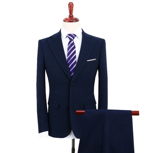 handsome 2018 men suits navy blue custom made wedding suits bridegroom groom slim fit formal business tuxedo 2piece blazer prom man, Black;gray
handsome 2018 men suits navy blue custom made wedding suits bridegroom groom slim fit formal business tuxedo 2piece blazer prom man, Black;gray