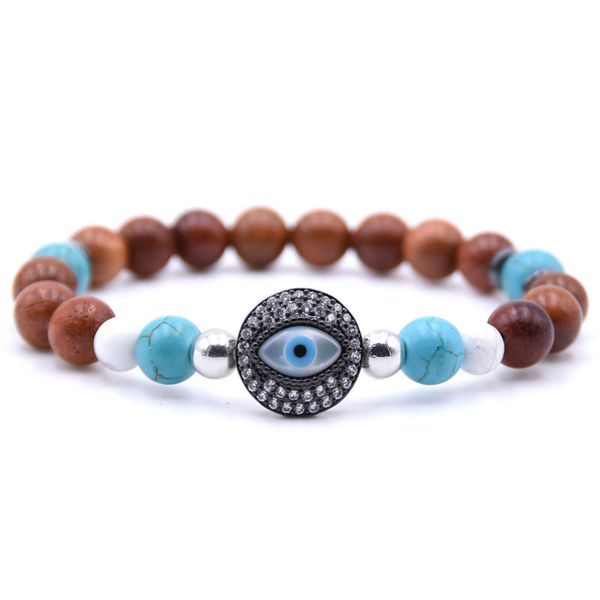 fashion cz evil eyes charm yoga women bracelets men natural lave stone beads for women men jewelry pulsera, Golden;silver
fashion cz evil eyes charm yoga women bracelets men natural lave stone beads for women men jewelry pulsera, Golden;silver