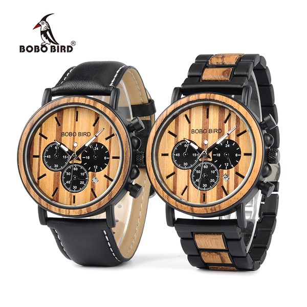bobo bird v-p09 wood watches men business luminous hands wristwatch with stainless steel case wood/leather band availble, Slivery;brown
bobo bird v-p09 wood watches men business luminous hands wristwatch with stainless steel case wood/leather band availble, Slivery;brown