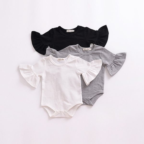 Baby Rompers For Boys Girls INS Infant Toddler Summer Cotton Solid Color Puff Sleeve Jumpsuits One-Pieces Bodysuits Kids Clothing Y80
Baby Rompers For Boys Girls INS Infant Toddler Summer Cotton Solid Color Puff Sleeve Jumpsuits One-Pieces Bodysuits Kids Clothing Y80