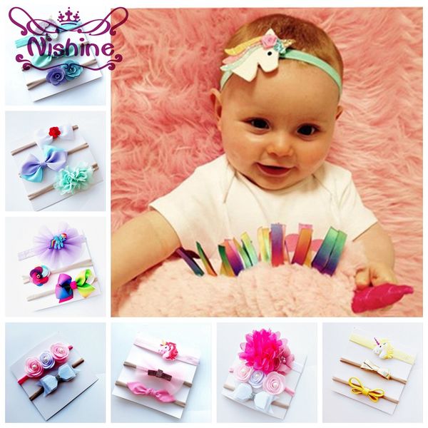 nishine 3pcs/set baby unicorn headband ribbon hair bow nylon girls hairbands unicorn headwear set birthday gifts party supplies, Slivery;white
nishine 3pcs/set baby unicorn headband ribbon hair bow nylon girls hairbands unicorn headwear set birthday gifts party supplies, Slivery;white
