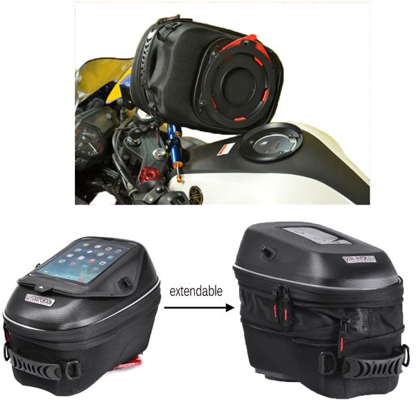 motorcycle expandable magnet and mechanical ring fix tank bag racing backpack for benelli bn600/tre 899 k/tre 1130 k/titanium
motorcycle expandable magnet and mechanical ring fix tank bag racing backpack for benelli bn600/tre 899 k/tre 1130 k/titanium