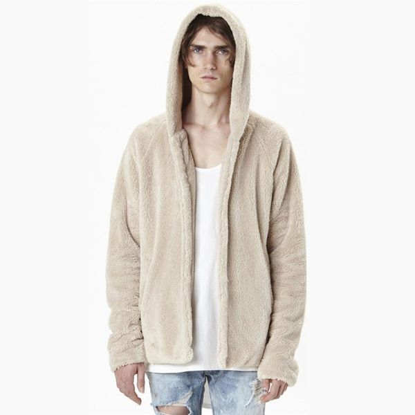 2018 brand clothing men's fashion hooded sweatshirts soft faux fur autumn winter thin outweater coat casual solid cardigan8j0735, Black
2018 brand clothing men's fashion hooded sweatshirts soft faux fur autumn winter thin outweater coat casual solid cardigan8j0735, Black