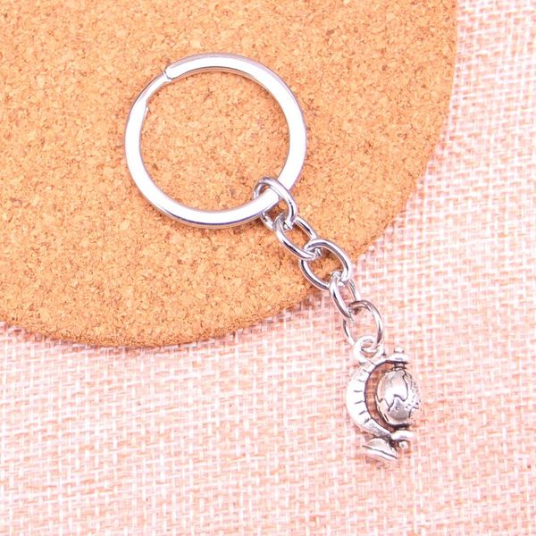 new arrival tellurian globe charm pendant keychain key ring chain accessories jewelry making for gifts, Silver
new arrival tellurian globe charm pendant keychain key ring chain accessories jewelry making for gifts, Silver